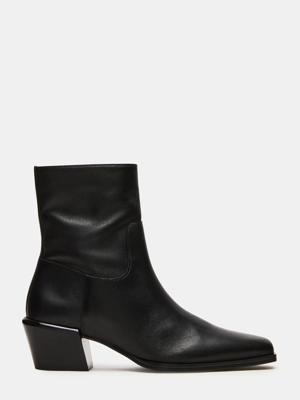 [New] Steve Madden Daney Boots in Black Leather (size: 7)